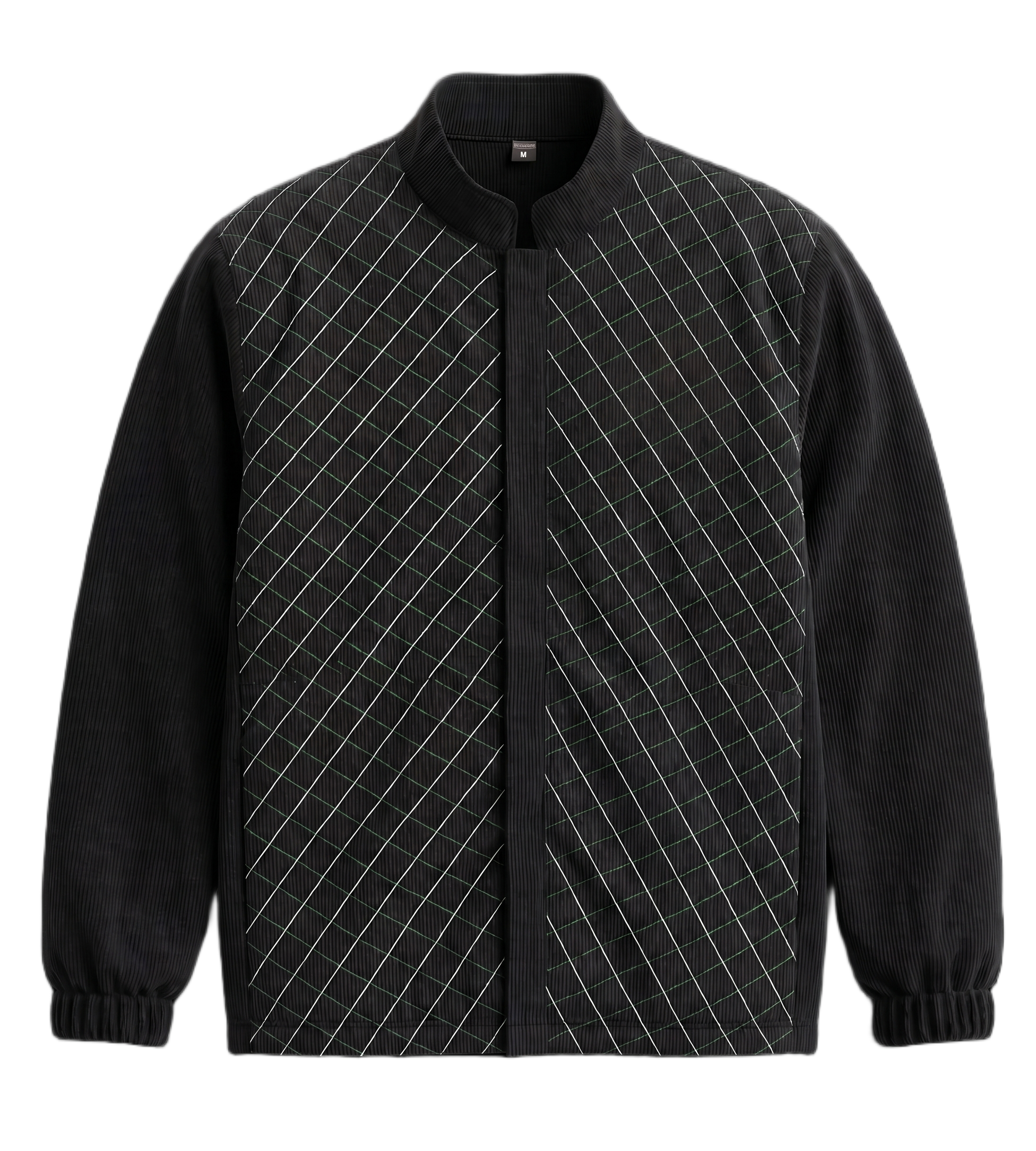 Plaid Bomber Jacket